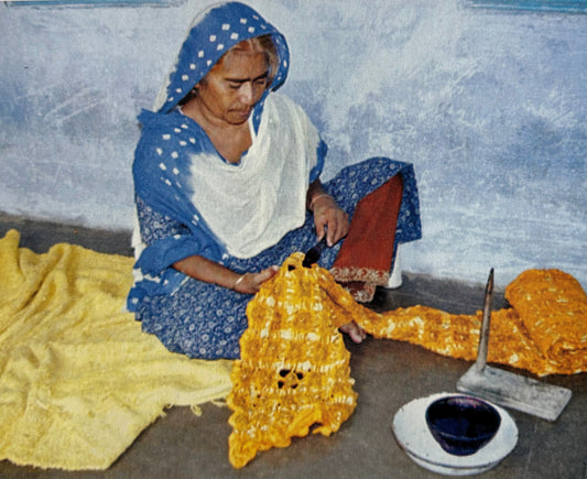 Tied by Hand: Bandhani at Abho